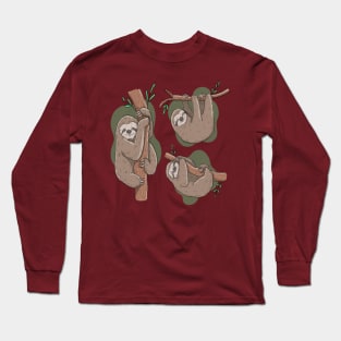 Sloth Long Sleeve T-Shirt